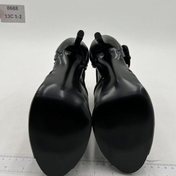 XYD Women Peep Toe Ankle Bootie High Heels Buckled Double Straps Cutout Fashion - Picture 7 of 8